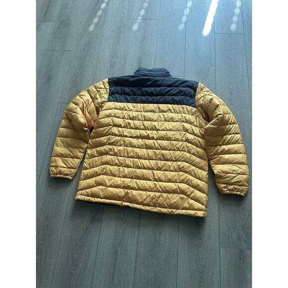 Columbia powder light jacket men’s size XL yellow black NEW WITH TAGS - Picture 4 of 6